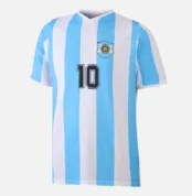 Messi Argentinien T Shirt Blau Weiß (1)
