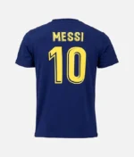 Messi FC Barcelona T Shirt Marine Blau (2)