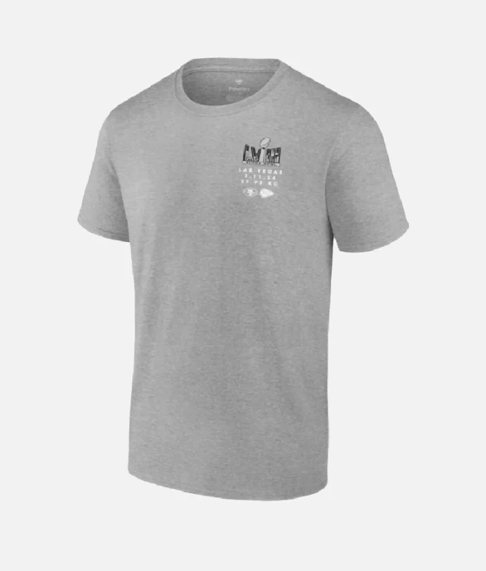 NFL Super Bowl Herren T Shirt Grau (2)