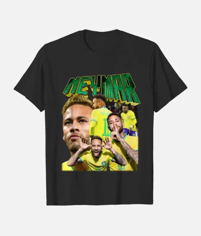 Neymar Jr. Classic T Shirt Schwarz (2)