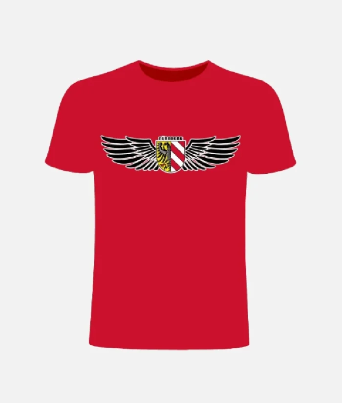 Nürnberg Eagle Wings T Shirt Rot (2)