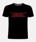 Nürnberg Eagle Wings T Shirt Schwarz (1)