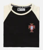 Portugal FPF T Shirt Schwarz Beige (1)