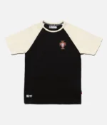 Portugal FPF T Shirt Schwarz Beige (2)