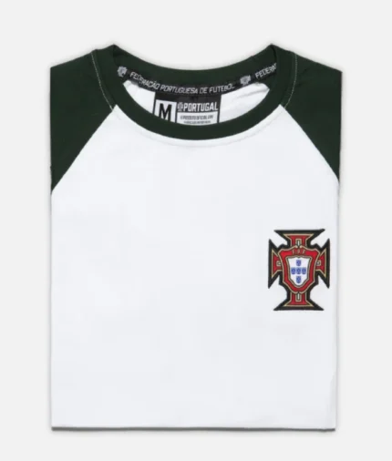 Portugal FPF T Shirt Schwarz Weiß (1)