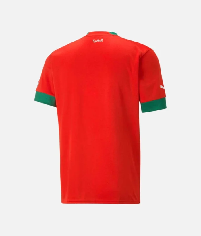 Puma Morocco Home T Shirt Rot (1)