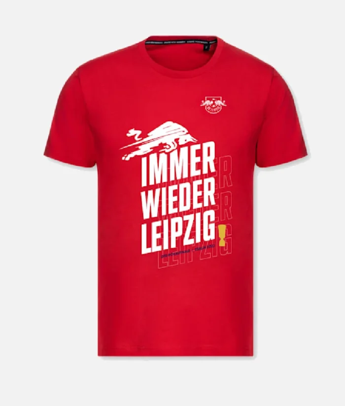 Rb Leipzig Jugend DFB Pokal Finale T Shirt Rot (2)