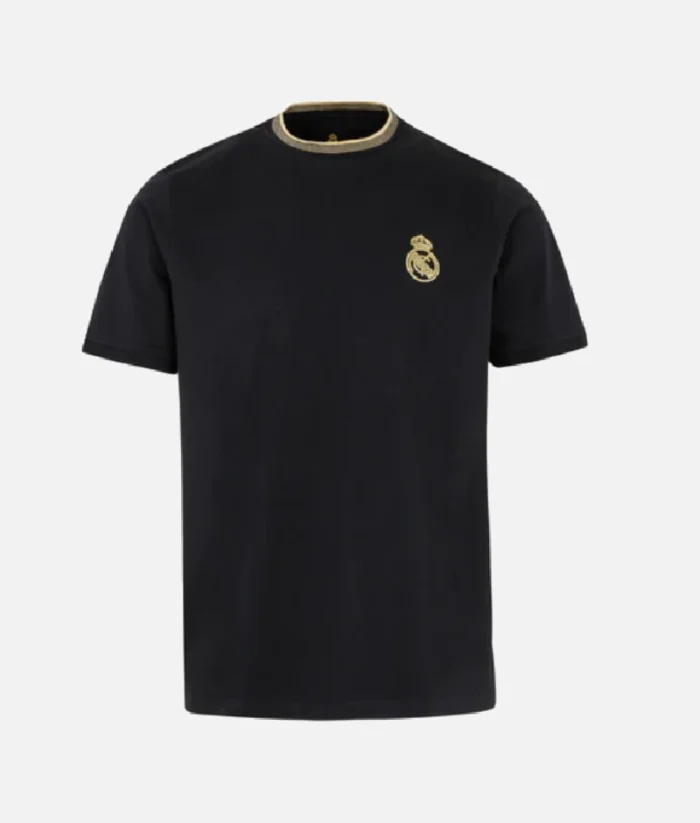 Real Madrid Herren T Shirt Schwarz (2)