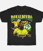 Ronaldinho Brasilien T Shirt Schwarz (1)