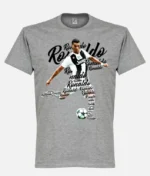 Ronaldo Skript T Shirt Grau (1)