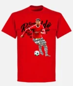 Ronaldo Skript T Shirt Rot (1)