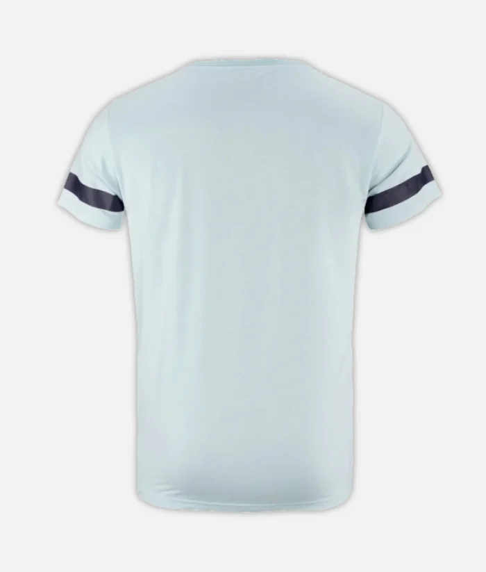 Schalke College T Shirt Mint Blau (1)