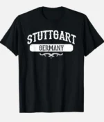 Stuttgart Germany T Shirt Schwarz (1)