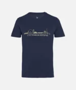 Tottenham Spur Navy Skyline T Shirt (2)