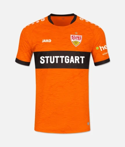 VFB Stuttgart Auswärts T Shirt Orange (2)