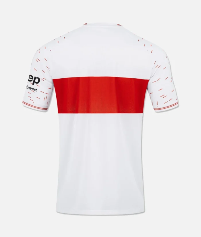 VFB Stuttgart Auswärts T Shirt Weiß (1)
