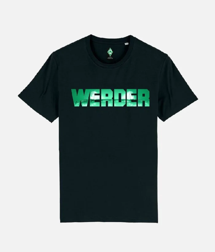 Werder Bremen T Shirt Schwarz (2)