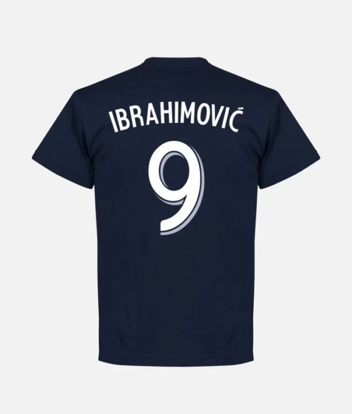 Zlatan Ibrahimovic T Shirt Marine Blau (2)